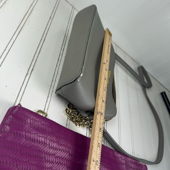 Steve Madden 3PC Handbag Set Crossbody Purse Pink Clutch Black Wallet Bundle - Picture 11 of 13